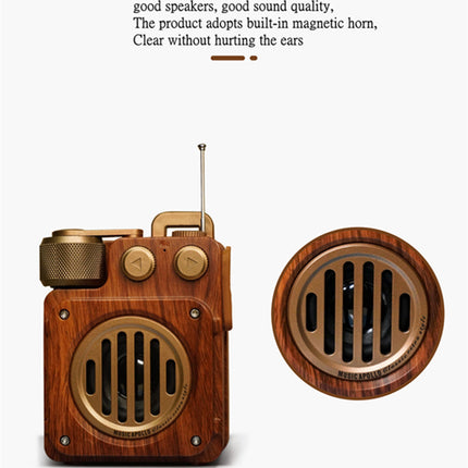 American Style Retro Bluetooth Radio Speaker