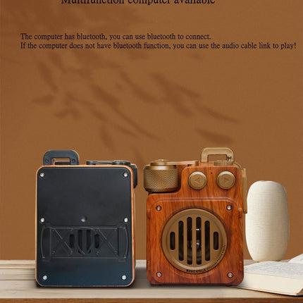 American Style Retro Bluetooth Radio Speaker