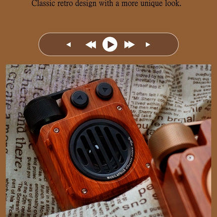 American Style Retro Bluetooth Radio Speaker