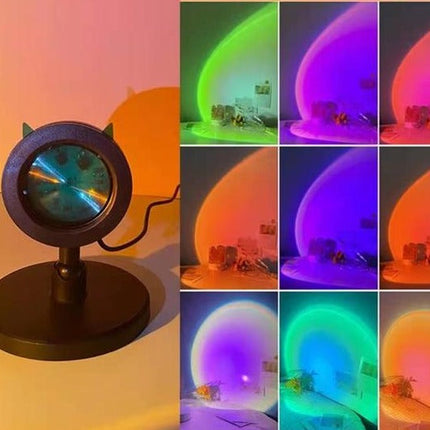 Cat Ears Desk Sunset Lamp