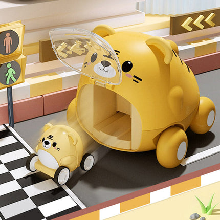 Interactive Baby Cartoon Toy Car