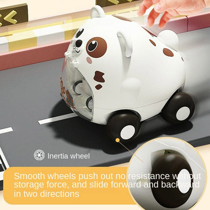 Interactive Baby Cartoon Toy Car