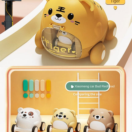 Interactive Baby Cartoon Toy Car