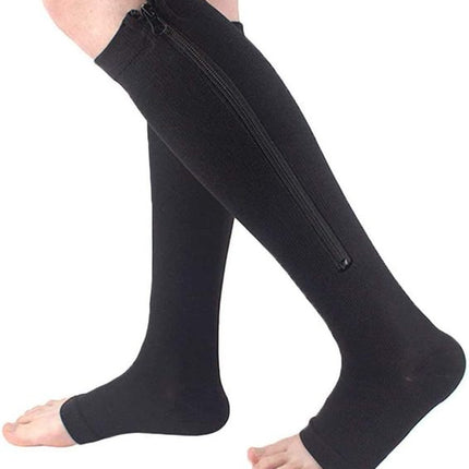Unisex Knee Length Slim Compression Socks