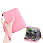30 card slots Pink