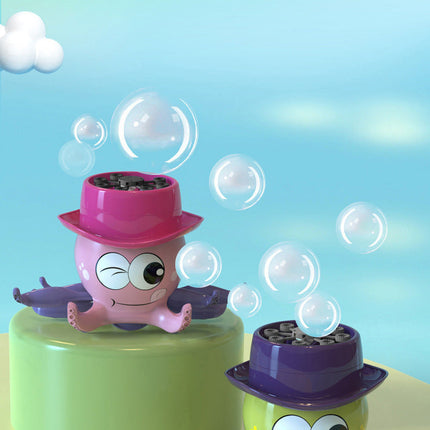 Octopus Automatic Bubble Blower Machine Toy