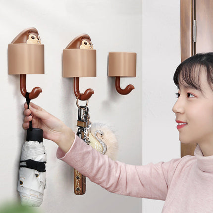 Squirrel Decorative Key Hook Hanger