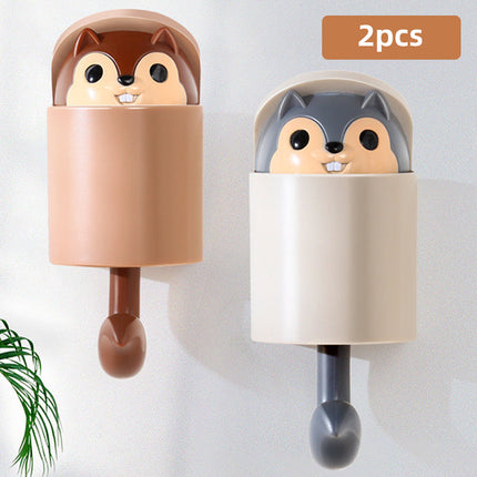 Squirrel Decorative Key Hook Hanger