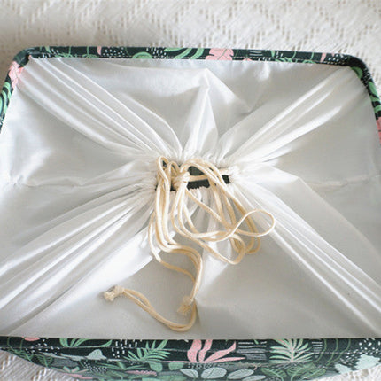 Large Capacity Cotton Foldable Laundry Basket