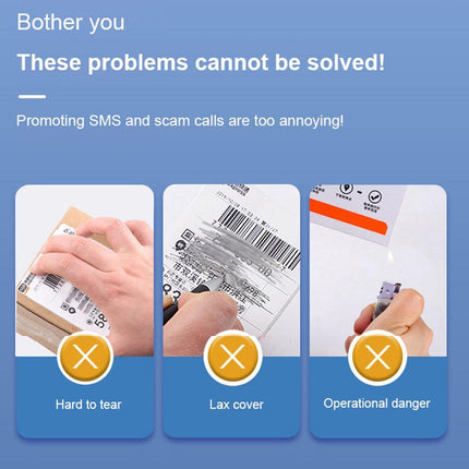 Unboxing Knife Thermal Paper Eraser
