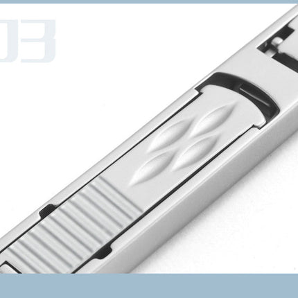 3in1 Stainless Steel Foldable Nail Clipper