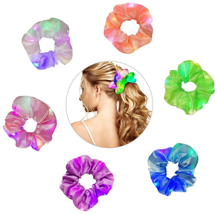 LED Hair Scrunchies