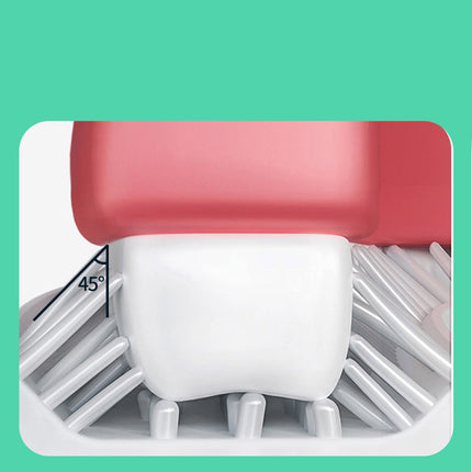 Smart Ultrasonic Silicone Toothbrush for Kids
