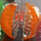orange and clear