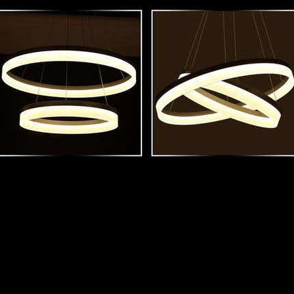 LED Circle Ring Chandelier