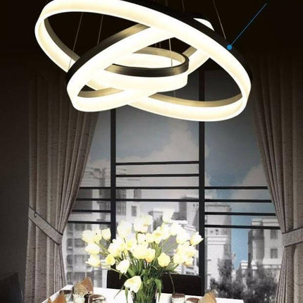 LED Circle Ring Chandelier