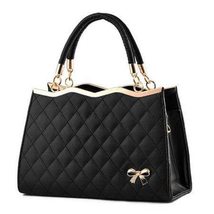 Korea Bow Leather Messenger Bags