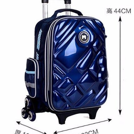 Waterproof Wheeled Geometric Shaped Bags