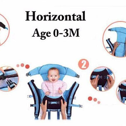 4 in 1 Breathable Front Facing Baby Carrier