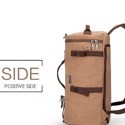 Cylinder package Multifunctional Male Fashion Backpack