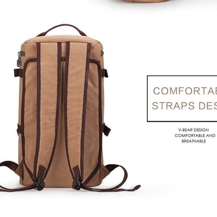Cylinder package Multifunctional Male Fashion Backpack