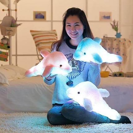 Creative Luminous Light-up Plush Dolphin