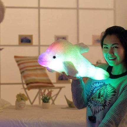 Creative Luminous Light-up Plush Dolphin