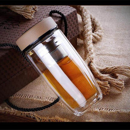 Double Insulated Glass Bottle