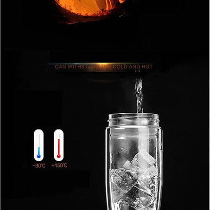 Double Insulated Glass Bottle