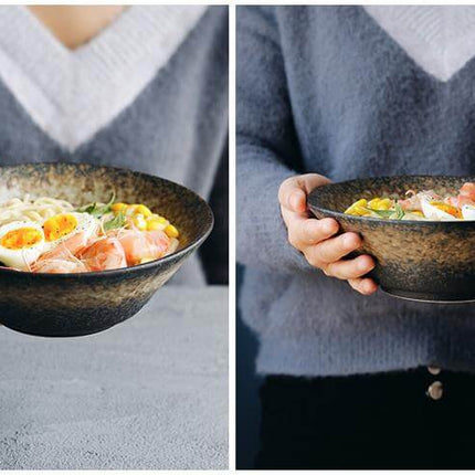 Japan Style Creative Home Kitchen Vintage Ceramic Bowls