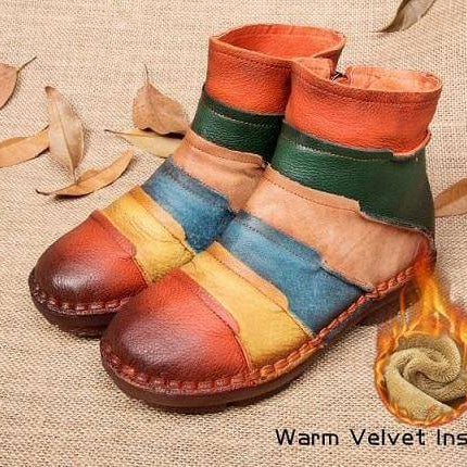 Retro Handmade Women Boots