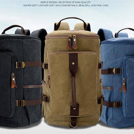 Large Capacity Vintage Shoulder Backpack