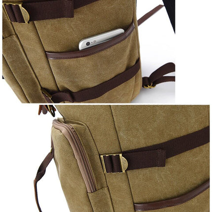 Large Capacity Vintage Shoulder Backpack