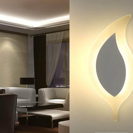 Modern Leaf Wall Lamp Home Decoration