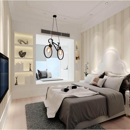 Modern Bicycle Nordic Style Droplight Chandelier Lamp