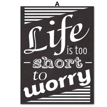 Modern Inspiring Art Painting Poster