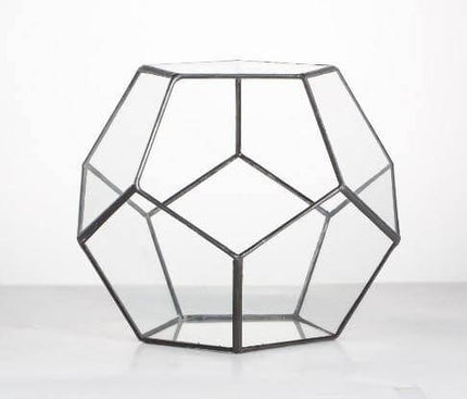 Geometric Terrarium Glass Vase