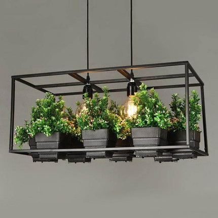 Modern Simple Creative Plant Chandelier Lamps