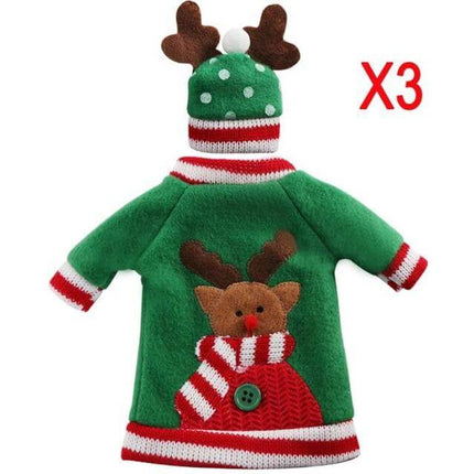 Bottle Cover For Christmas