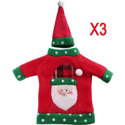 Bottle Cover For Christmas