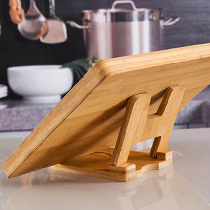 Cutting Board Foldable wooden pot lids holder