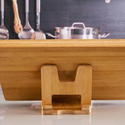Cutting Board Foldable wooden pot lids holder