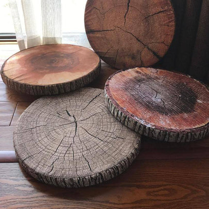 Autumn Creative 3D Pillow Wood Pillow