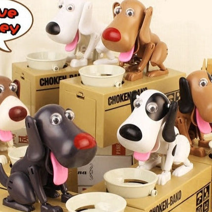 Coin Eating Doggy Piggy Money Bank