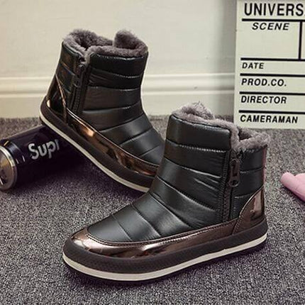 Russian Style Zipper Comfortable Women Shoes