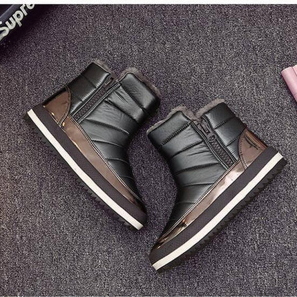 Russian Style Zipper Comfortable Women Shoes
