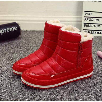 Russian Style Zipper Comfortable Women Shoes