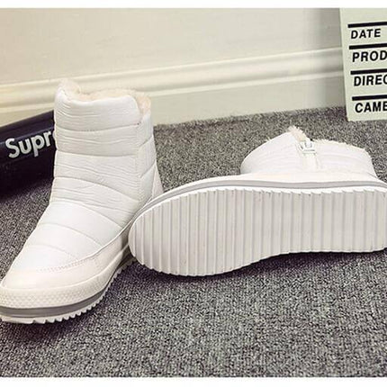 Russian Style Zipper Comfortable Women Shoes