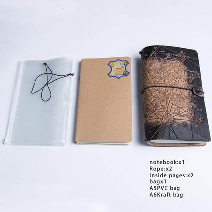 Creative world map book planner