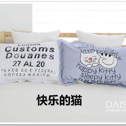 3D Cotton Cartoon Pillow Cases